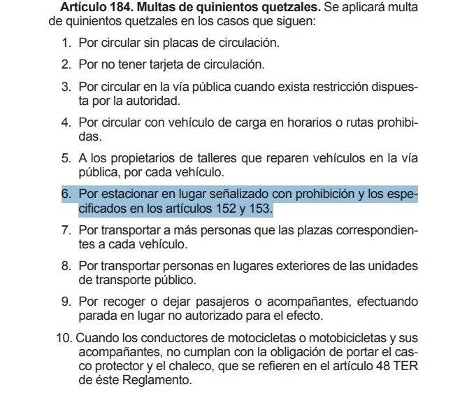 Ley de Tránsito y su Reglamento. Foto La Hora: Captura.