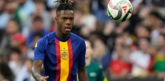 Nico Willims con el Athletic y deja plantado al Barcelona. Foto La Hora: AP.