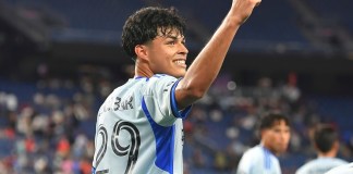 Olger Escobar anotó su primer gol en la MLS