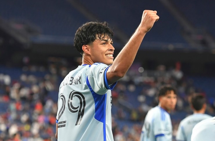 Olger Escobar anotó su primer gol en la MLS