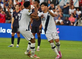 El seleccionado guatemalteco Olger Escobar se pronunció tras la derrota de Guatemala ante Estados Unidos este miércoles. Foto La Hora: FFG