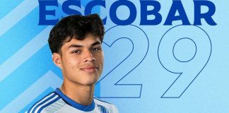 Con solo 18 años, Olger Escobar anota su primer gol en la MLS. Foto La Hora: CF Montréal