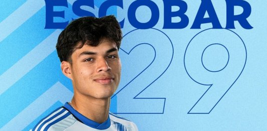 Con solo 18 años, Olger Escobar anota su primer gol en la MLS. Foto La Hora: CF Montréal