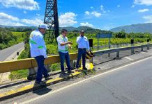 Inspeccionan puente Santa María tras sismos y descartan daños estructurales Puente Santa María.