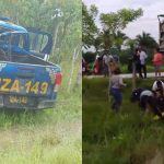 Radiopatrulla de la PNC se ve involucrada en accidente de tránsito en Santa Ana, Petén