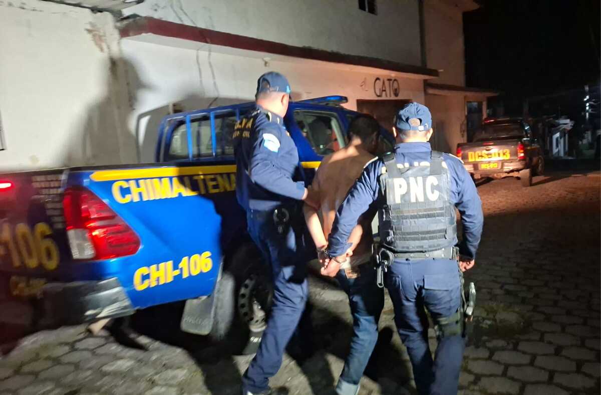 Alias «El Diablo» ataca con un machete un agente de la PNC en San Pedro Yepocapa