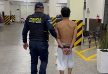 Presunto asaltante es capturado cuando trataba de huir de la policía en Amatitlán