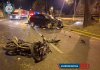 Durante la madrugada de este jueves 24 de julio se registró un accidente de tránsito sobre el Anillo Periférico, a un costado de la Colonia Las Torres, Zona 7 capitalina.. Foto La Hora: Bomberos Voluntarios.