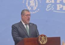 Arévalo: impuesto a remesas es desventajoso para migrantes y economía nacional Presidente Bernardo Arévalo en conferencia de prensa este lunes 7 de julio.