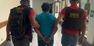 Presunto responsable de ataque armado detenido en Chiquimula. Foto La Hora: PNC