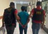 Presunto responsable de ataque armado detenido en Chiquimula. Foto La Hora: PNC