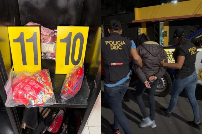 Autoridades captura a mujer por presuntamente facilitar la prostitución en zona 13.