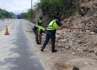 PROVIAL ha atendido más de 25 derrumbes y desprendimientos de rocas en 2025