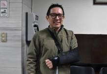 Melvin Quijivix debe cancelar Q400 mil para conservar su libertad. Foto La Hora: Daniel Ramírez