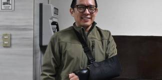 Melvin Quijivix debe cancelar Q400 mil para conservar su libertad. Foto La Hora: Daniel Ramírez