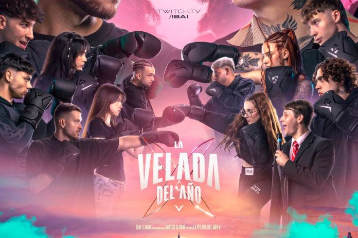 Quienes se enfrentan en la Velada del Año 5. Foto La Hora: Ibai Llanos