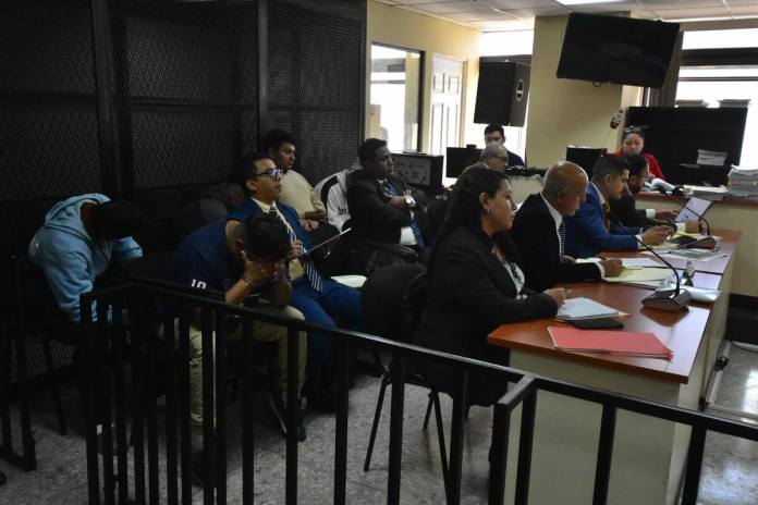 Siete implicados en el caso Robamotos del Renacimiento fueron ligados a proceso penal. Foto La Hora: Daniel Ramírez