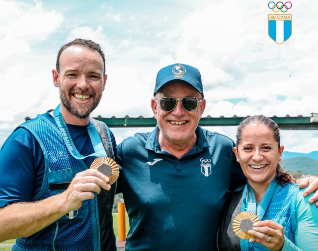 Dupla histórica: Adriana Ruano y Jean Pierre Brol lideran ranking mundial de la ISSF