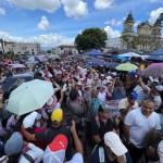 La caminata del STEG ya llegó a zona 1. Foto La Hora