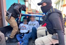 El "Mongol" y la "Dino", pareja de salvadoreños supuestos miembros de la Mara Salvatrucha son capturados