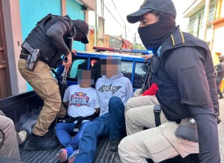 El "Mongol" y la "Dino", pareja de salvadoreños supuestos miembros de la Mara Salvatrucha son capturados