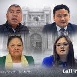 Los cuatro operadores de justicia están vetados por más de 40 países del mundo. Diseño: La Hora / Alejandro Ramírez.