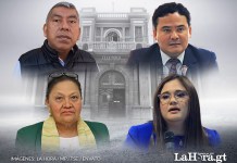 Los cuatro operadores de justicia están vetados por más de 40 países del mundo. Diseño: La Hora / Alejandro Ramírez.