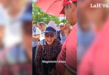 Tres Kiebres a Sandra Méndez del STEG: “Todos los diputados están a favor de las peticiones de los maestros” Tres Kiebres a Sandra Méndez del STEG: “Todos los diputados están a favor de las peticiones de los maestros”