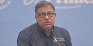 Secretario de Planificación y Programación, Carlos Mendoza.