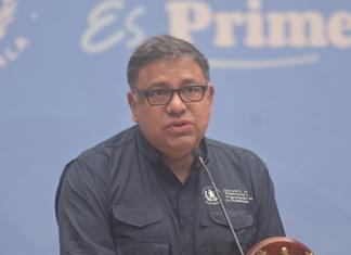 Secretario de Planificación y Programación, Carlos Mendoza.