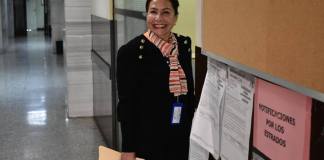 Jueza Silvia de León fue retirada del Juzgado de Mayor Riesgo C el pasado 4 de julio. Foto La Hora: Daniel Ramírez