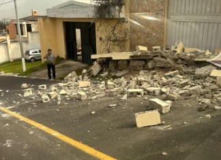 Daños registrados por sismo. Foto La Hora: Archivo