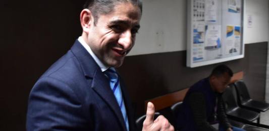 Exfiscal Stuardo Campo enfrentará primera declaración por tercer caso en su contra en octubre. Foto La Hora: Daniel Ramírez
