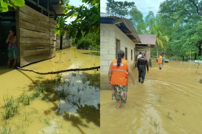 Temporadas de lluvias Más de 12 mil personas afectadas por lluvias en el territorio nacional, según reporte de Conred. Foto La Hora: Conred.