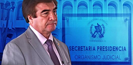 La Corte Suprema de Justicia (CSJ), presidida por Teódulo Cifuentes, se resiste a entregar las actas de cinco sesiones plenarias. Arte La Hora: Roberto Altán.