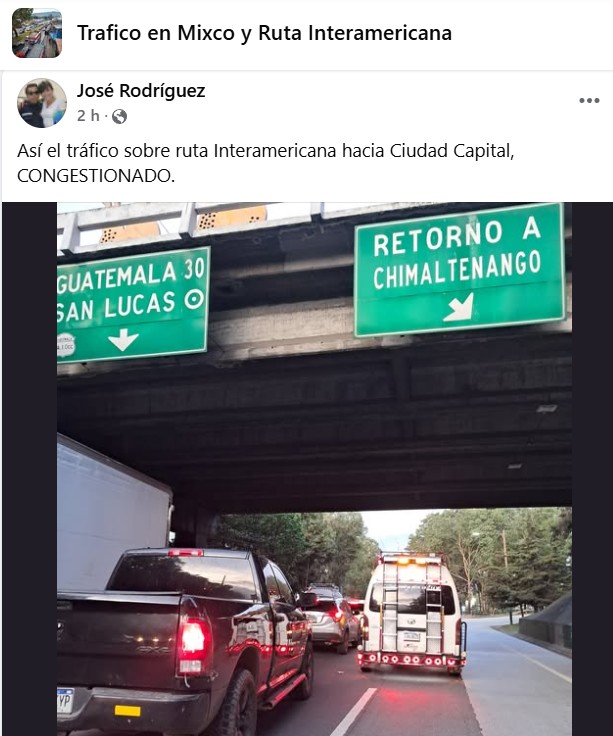 Alta carga vehicular afecta varias zonas de la capital.