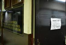 Tribunales y juzgados contra extorsiones se preparan para traslado de sede. Foto La Hora: Daniel Ramírez