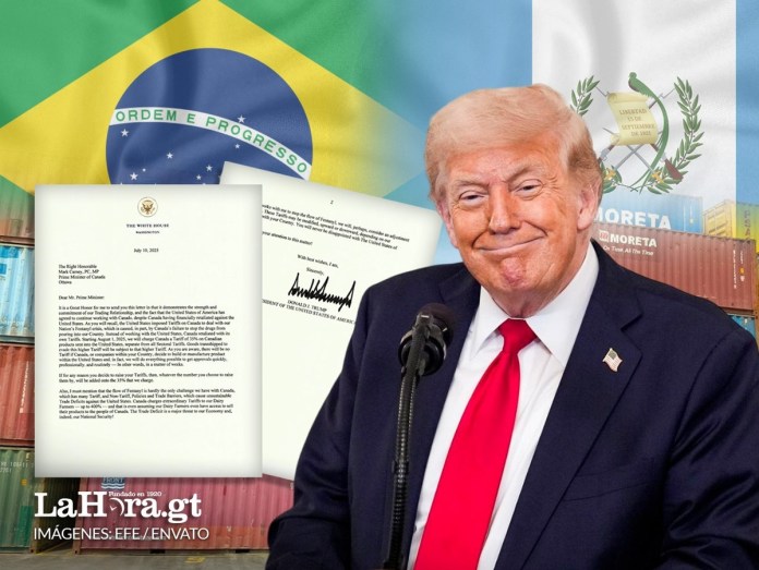 Trump le envía carta a Brasil por aranceles y Guatemala habla de confidencialidad
