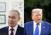 Vladímir Putin y Donald Trump hablarán este jueves por teléfono. Foto La Hora.