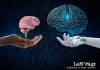 Representación de los resultados de la investigación "Tu cerebro en ChatGPT Acumulacion de deuda cognitiva al usar un asistente de IA para escribir ensayos". Arte La Hora: Alejando Ramírez