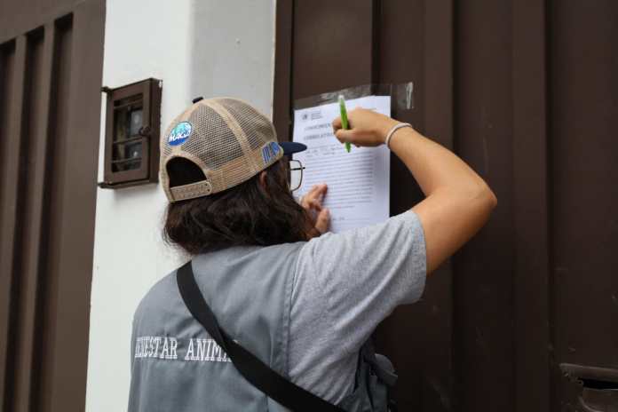 Cartel de veneno y foto de un gato causa alarma en zona 15; UBA investiga posible infracción