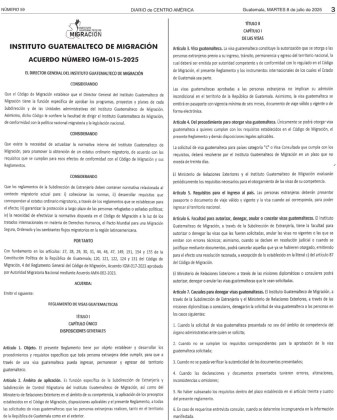 Visas y residencias guatemaltecas: Estos son los cambios anunciados por el IGM