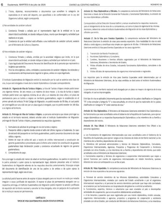 Visas y residencias guatemaltecas: Estos son los cambios anunciados por el IGM