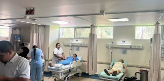 Salud aclara que Hospital de Villa Nueva continúa recibiendo casos de emergencia. Foto La Hora: Salud.