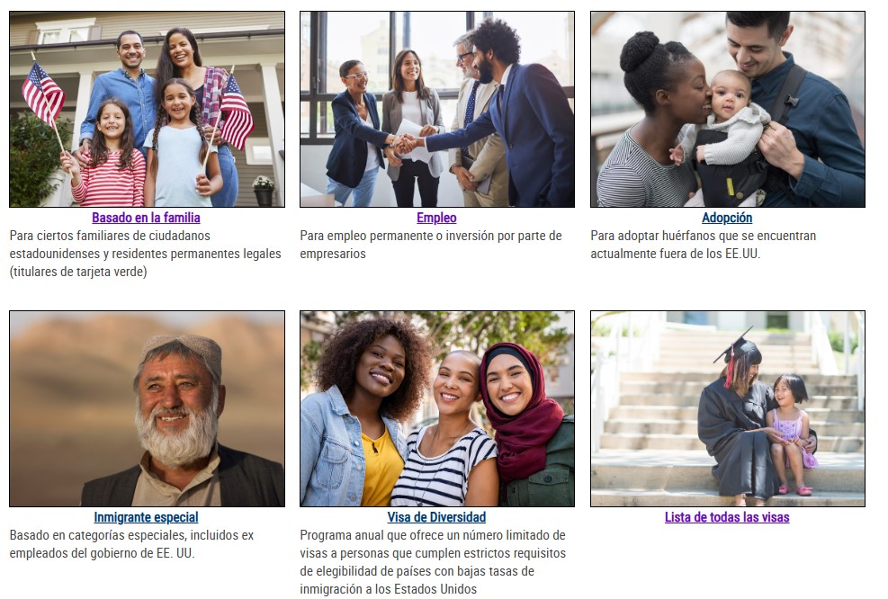 ¿Qué tipo de visa necesita?: estas son algunas de las más comunes y sus precios. Foto La Hora: captura.