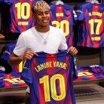 Míticos jugadores que han portado la camiseta 10 del Barcelona, ahora heredada por Yamal. Foto La Hora: AP.