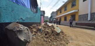 Municipios como Santa María de Jesús, Sacatepéquez, es uno de los afectados por el enjambre sísmico en julio de 2025. Foto: La Hora / Daniel Ramírez