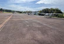 La DGAC investiga incidente en aerodromo de Quetzalenango registrado el viernes pasado. Foto La Hora: DGAC