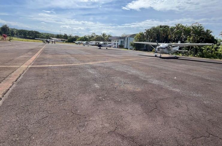 La DGAC investiga incidente en aerodromo de Quetzalenango registrado el viernes pasado. Foto La Hora: DGAC