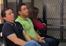 Tres exagentes de la PNC fueron liberados del caso Ángel Del Cielo.Foto La Hora: Sergio Osegueda